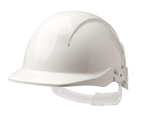 Centurion S09CWA Concept Safety Helmet, Full Peak Non Vented, White