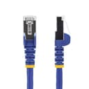 StarTech.com 2m Blue CAT8 Ethernet Cable, Snagless RJ45, 25G/40G, 2000MHz, 100W PoE++, S/FTP, 26AWG Pure Bare Copper Wire, LSZH, Shielded Network Patch Cord w/Strain Reliefs, Individually Tested thumbnail 2