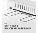 Fellowes Saturn 3i A4 Laminator 5724901 - 80/100/125 Micron Pouches, 1 Minute Warm-Up, 30 cm/min, Includes 10 Pouch Starter Kit thumbnail 6