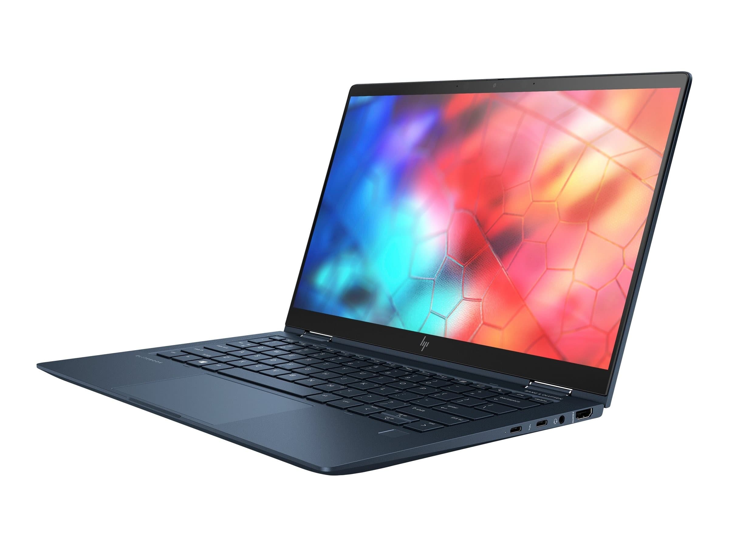 HP Elite Dragonfly Notebook - 13.3" FHD Touchscreen 2-in-1 Convertible - Intel Core i5 - 8265U - 16 GB RAM - 512 GB SSD - Windows 10 Pro - Dragonfly Blue - UK