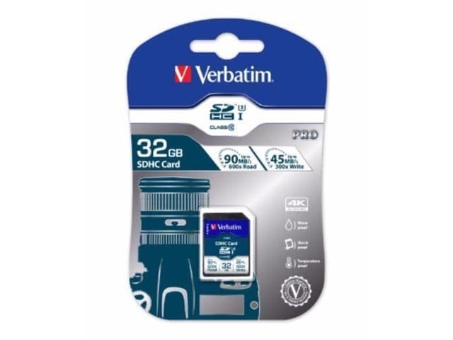 Verbatim 47021 Pro Sdhc U3 32gb Sd Card - Image 2