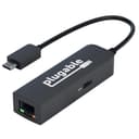 Plugable Technologies USB C to Ethernet Adapter 2.5Gb with 100W USB-C PD Charging, 2.5 Gigabit Type C USB Ethernet Adapter for Windows, MacBook, Chrome, iPad, Surface, XPS, Thunderbolt 4, USB4 (USBC-E2500PD) thumbnail 1
