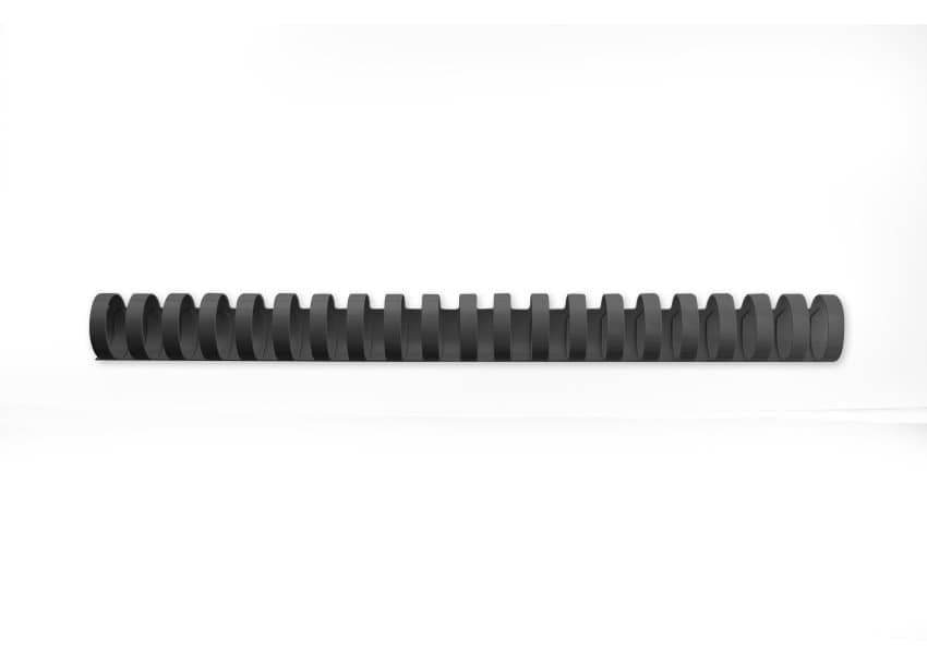 GBC CombBind A4 Plastic Binding Combs, 21 Ring - Black - 16mm, Pack of 100 - Image 2