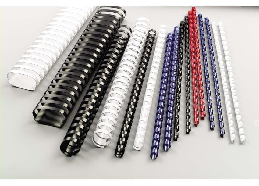 GBC CombBind A4 Plastic Binding Combs, 21 Ring - Black - 16mm, Pack of 100 - Image 3