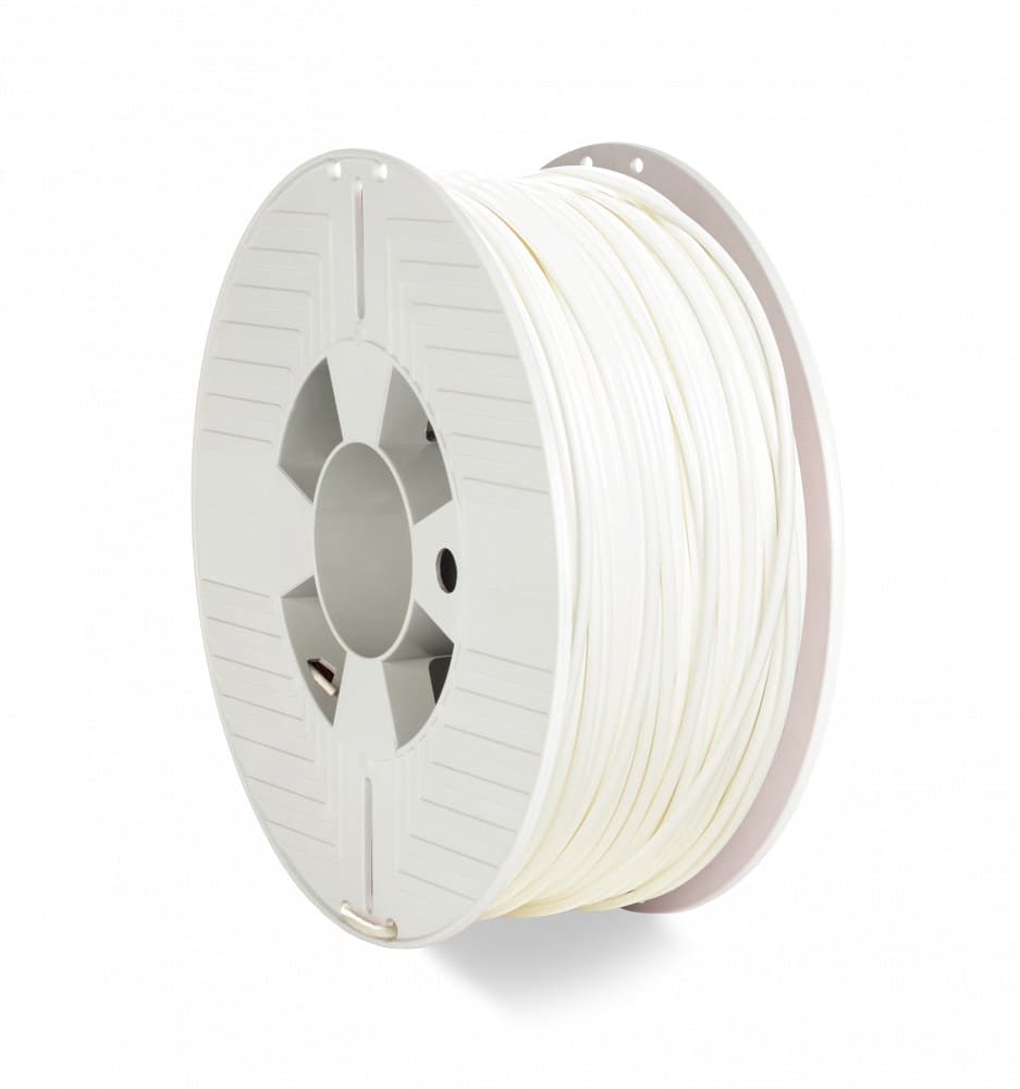Verbatim PETG 3D Printer Filament 1.75mm 1kg - White - Image 1