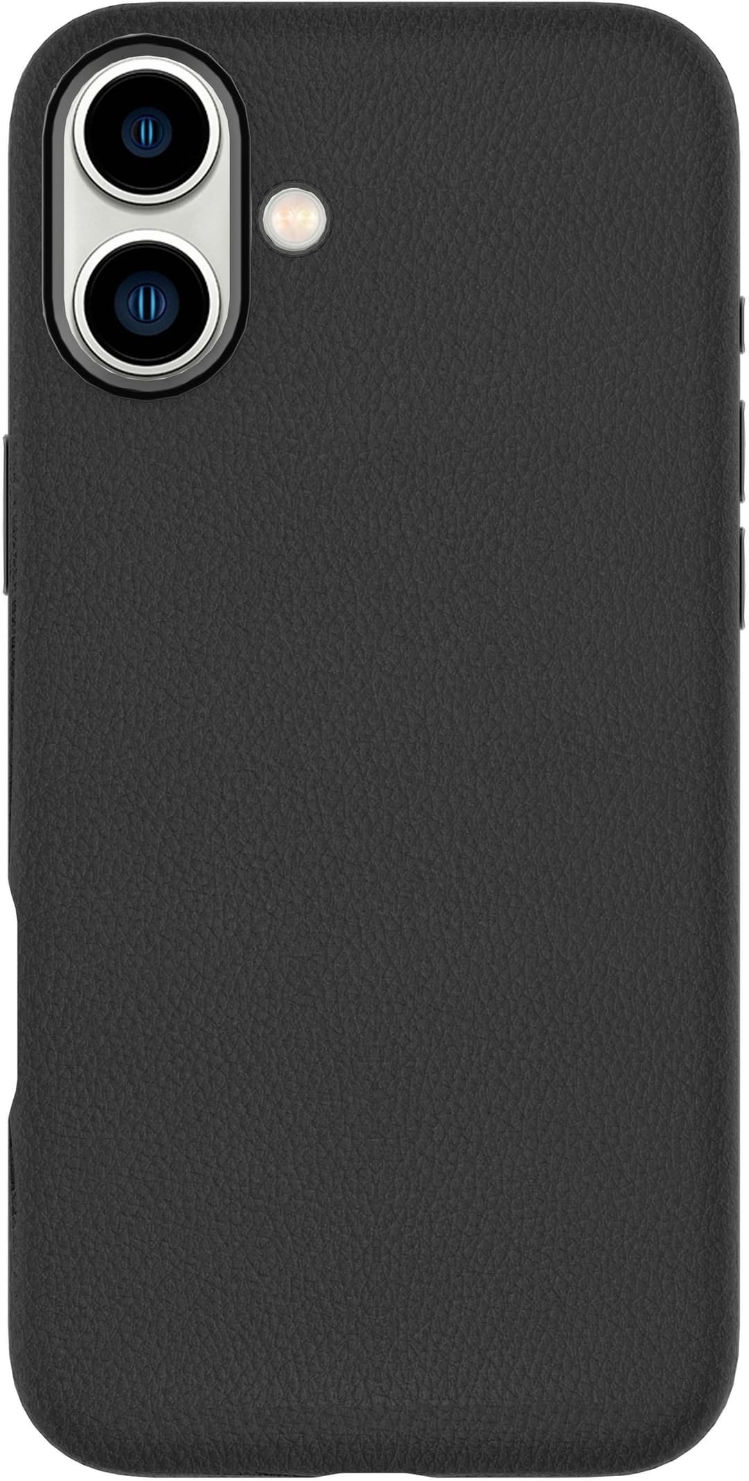 eSTUFF INFINITE (GRS) VENICE Magnetic PU Leather Cover for iPhone 16 - Black - Image 1