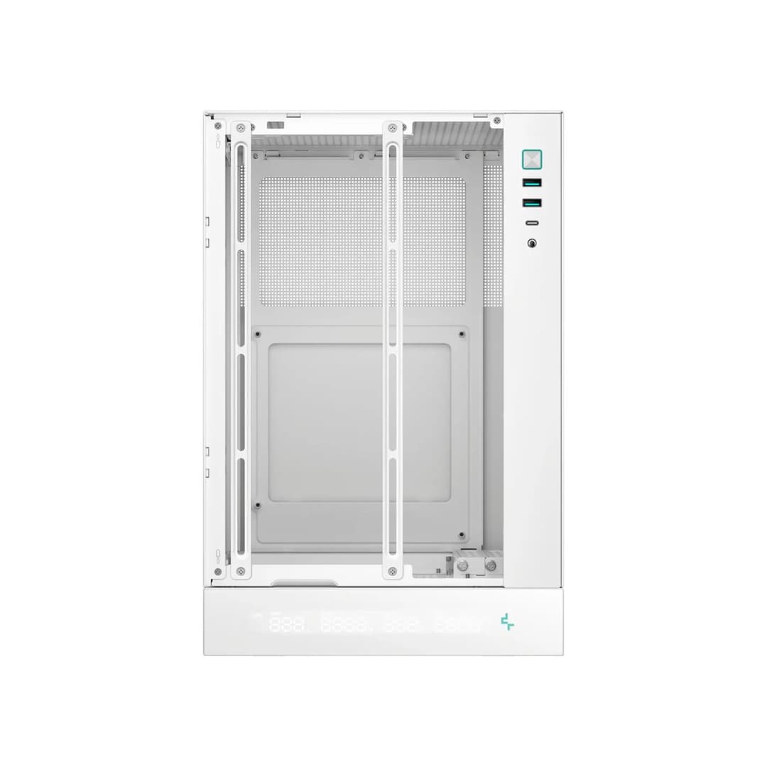DeepCool CH170 Digital WH SFF Mini-ITX Gaming PC Case - White - Image 4