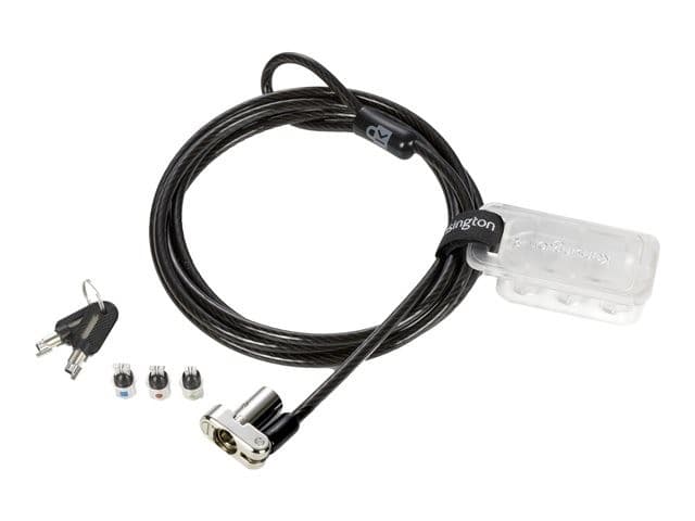 Kensington Universal 3-in-1 Keyed Laptop Lock Black - Image 3