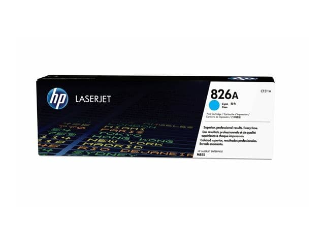 HP 826A Original LaserJet Toner Cartridge - Cyan - Image 2