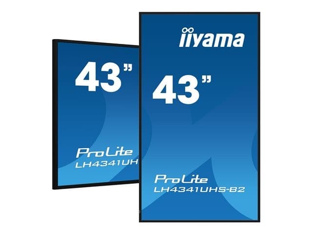 iiyama ProLite LH4341UHS-B2 43" Class (42.5" viewable) 4K UHD IPS LED-backlit LCD Digital Signage Display - Image 10