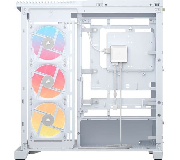 Corsair FRAME 4500X LX-R RGB ATX Mid-Tower PC Case - White - Image 5