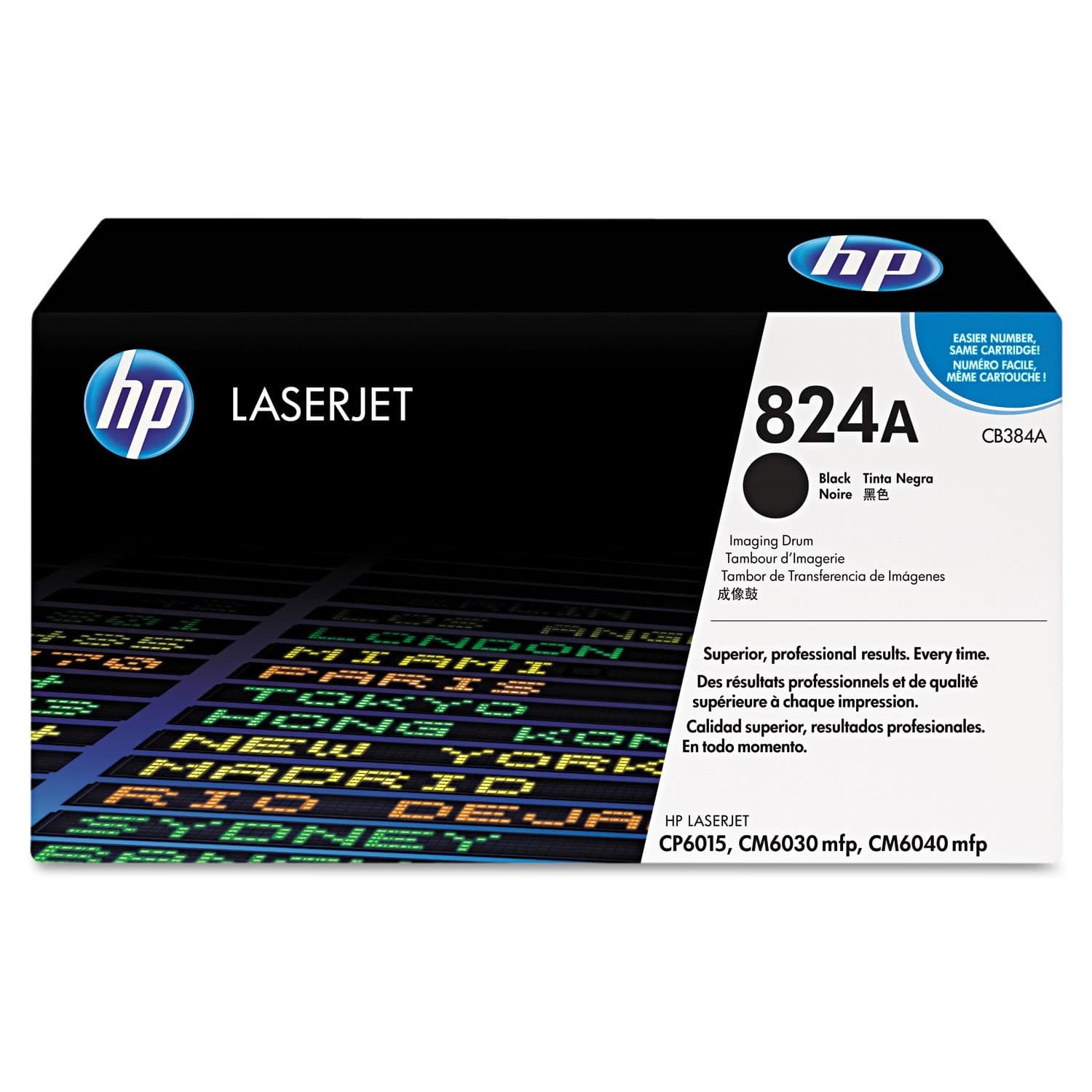 HP CB384A 824A Original LaserJet Imaging Drum - Black
