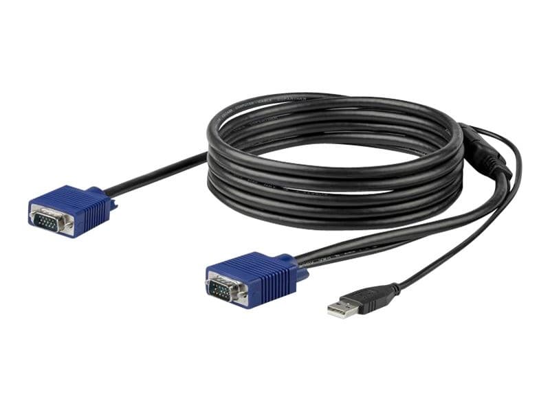 StarTech.com RKCONSUV10 VGA and USB KVM Console Cable for Rackmount Consoles 3m
