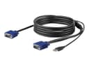StarTech.com RKCONSUV10 VGA and USB KVM Console Cable for Rackmount Consoles 3m thumbnail 2
