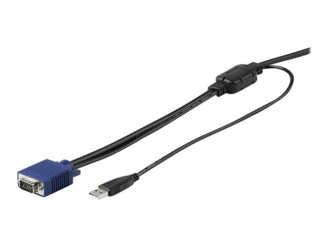 StarTech.com RKCONSUV10 VGA and USB KVM Console Cable for Rackmount Consoles 3m - Image 3