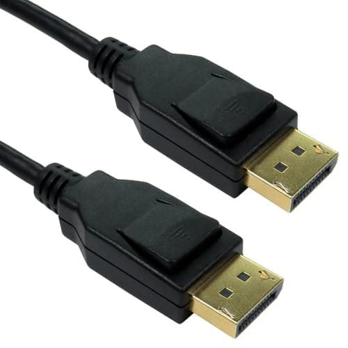 DisplayPort 1 Meter High Speed 8K Cable v1.4 - Black - Image 2