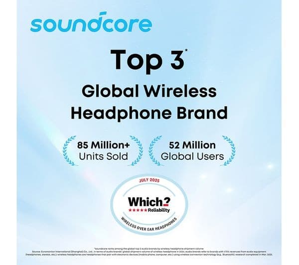 Soundcore Sport X20 Wireless Bluetooth Noise-Cancelling Earbuds - Black - Image 2
