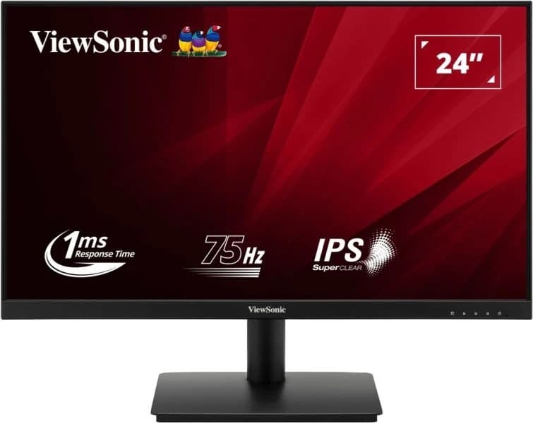 Viewsonic VA VA240-H-2 computer monitor 60.5 cm (23.8") 1920 x 1080 pixels Full HD LED Black - Image 1