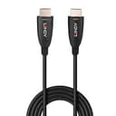 Lindy Fibre Optic Hybrid HDMI 8K60 Cable 15m - Black thumbnail 2