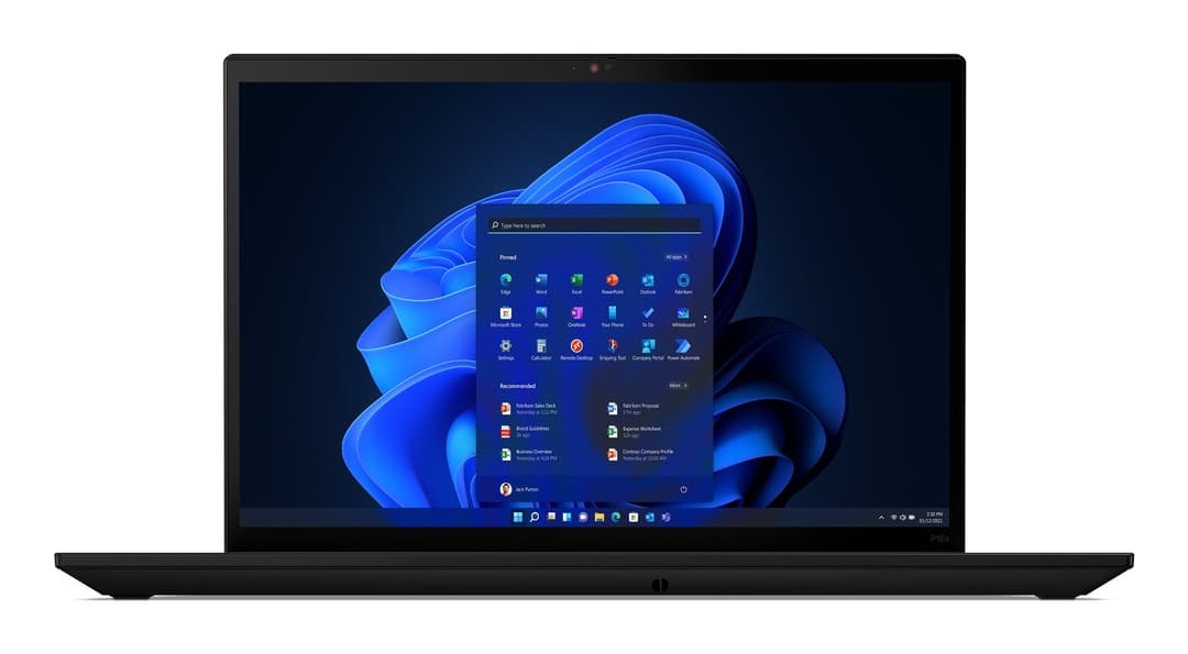Lenovo ThinkPad P16s Intel® Core™ i7 i7-1360P Mobile workstation 40.6 cm (16") WUXGA 16 GB LPDDR5x-SDRAM 256 GB SSD NVIDIA RTX A500 Wi-Fi 6E (802.11ax) Windows 11 Pro Black UK English - Image 2