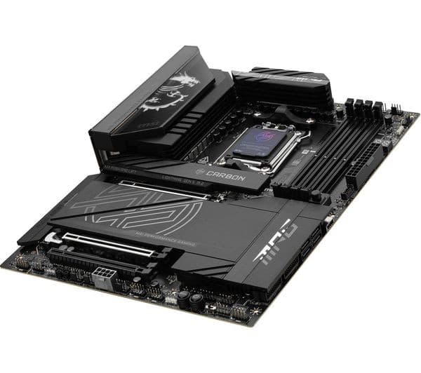 MSI MPG X870E Carbon WIFI AM5 DDR5 ATX Motherboard - Image 3