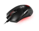 MSI CLUTCH GM08 Optical Gaming Mouse - 4200 DPI Optical Sensor, 6 Programmable Buttons, Symmetrical Design, 10+ Million Click Switches, Adjustable Weight, Red LED thumbnail 4