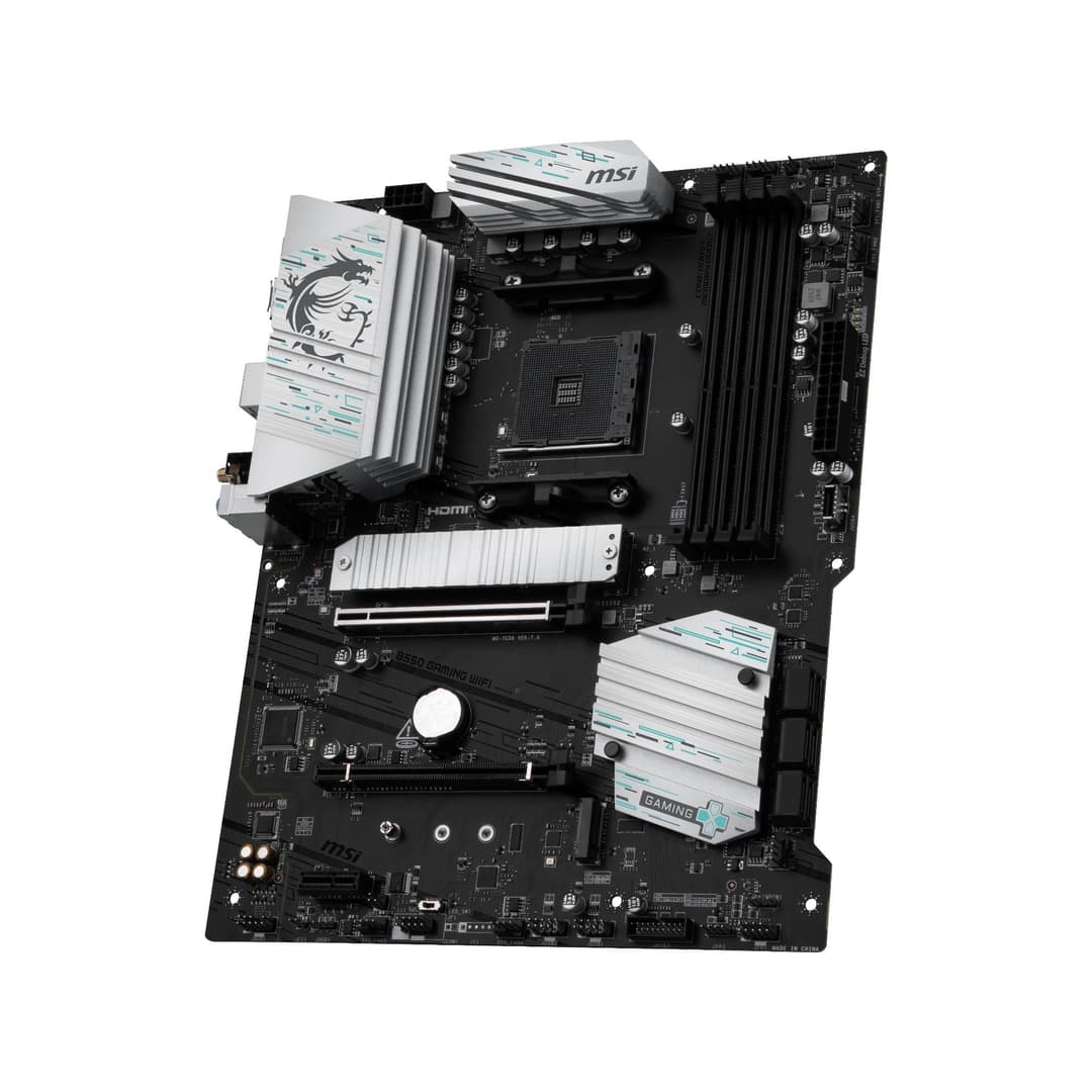 MSI B550 GAMING WIFI AMD B550 ATX Socket AM4 Motherboard - Image 4