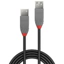 Lindy 0.5m USB 2.0 Type A Extension Cable, Anthra Line thumbnail 2