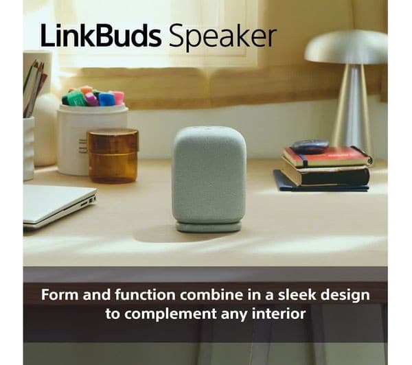 Sony SRS-LS1 LinkBuds Speaker Wireless Bluetooth Portable Speaker - IPX4 Water Resistant - Black - Image 3