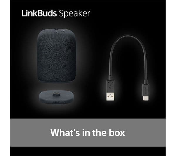 Sony SRS-LS1 LinkBuds Speaker Wireless Bluetooth Portable Speaker - IPX4 Water Resistant - Black - Image 10