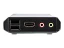 ATEN CS22H 2-Port USB 4K HDMI Cable KVM Switch with Remote Port Selector - 1.2m Built-in Cables thumbnail 2