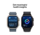 Apple Watch Ultra 3 GPS + Cellular 49mm Natural Titanium Case with Natural Titanium Milanese Loop - Large thumbnail 8