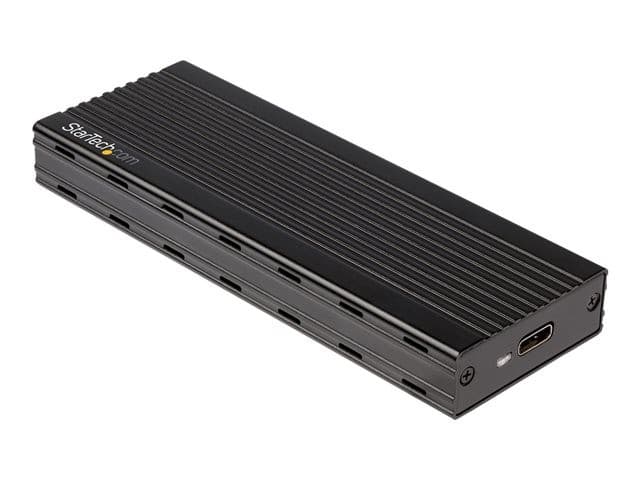 StarTech.com USB-C (10Gbps) to M.2 NVMe SSD Enclosure - Portable M.2 PCIe Aluminium Case - USB 3.1 (Gen 2) - 1GB/s Read & Write - Supports M.2 2230/2242/2260/2280 - Mac & PC (M2E1BMU31C) - Image 3
