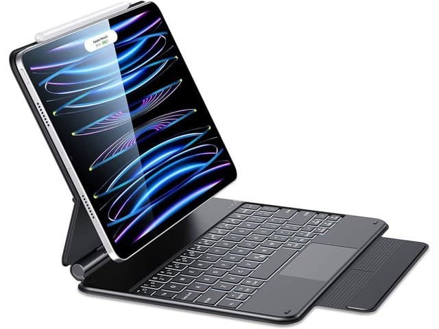 Belkin Connect Pro Keyboard Case with Magnetic Stand for iPad Air 10.9" / 11" (BBZ002UK-V1) - Black - Image 1