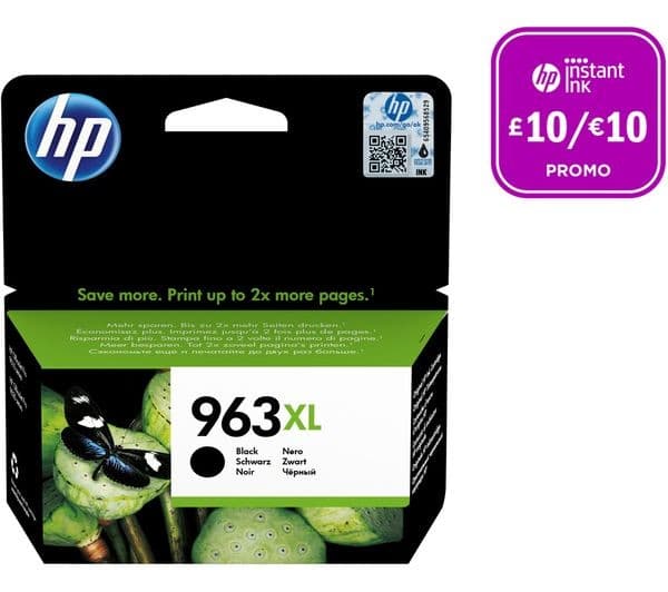 HP 963XL High Yield Original Black Ink Cartridge (3JA30AE) - 2,000 Pages - Image 2