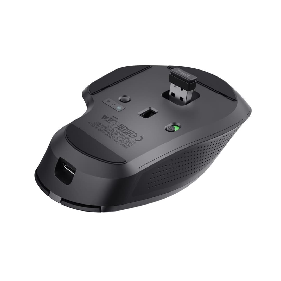 Trust Ozaa Plus Multi-Device Wireless Mouse - Black - Image 5