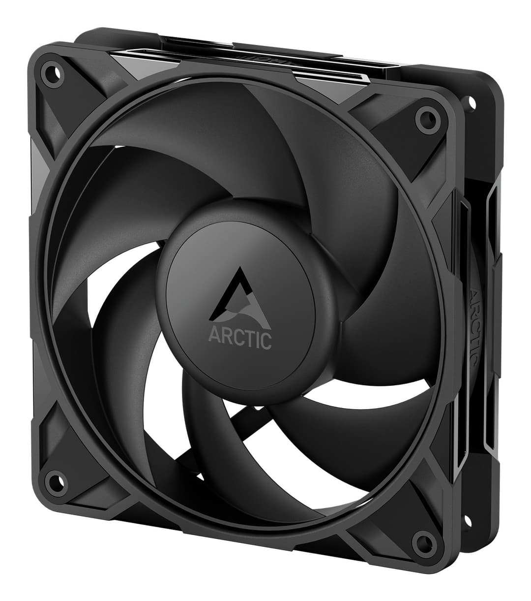ARCTIC P12 Pro PST CO 120 mm PWM Fan with Cable Splitter for Continuous Operation - Black - Image 1