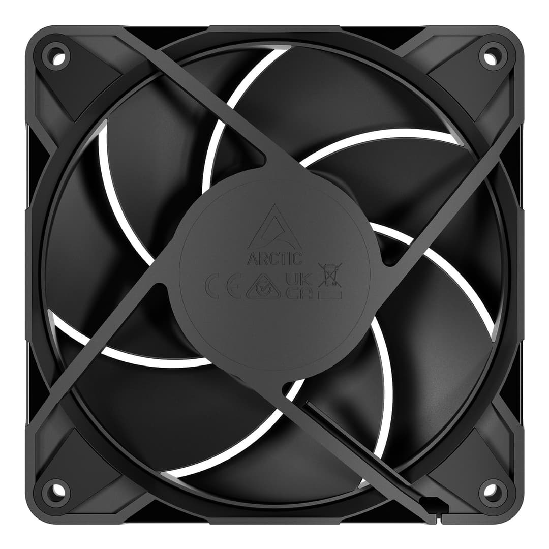 ARCTIC P12 Pro PST CO 120 mm PWM Fan with Cable Splitter for Continuous Operation - Black - Image 4