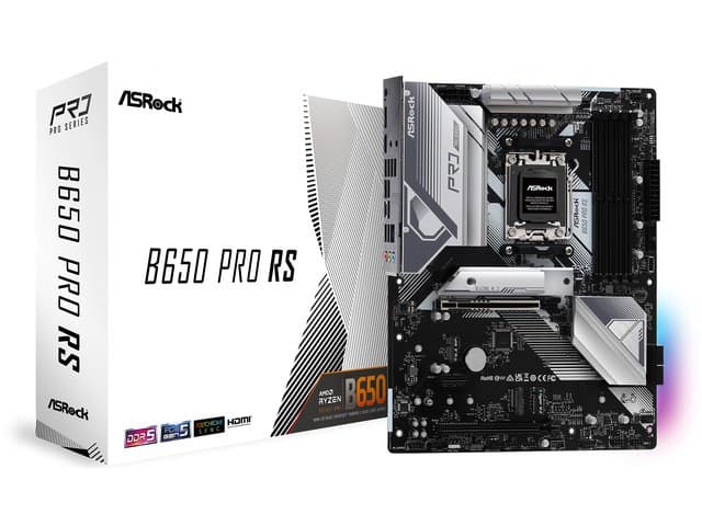 ASRock B650 Pro RS AM5 ATX AMD Motherboard - Image 2