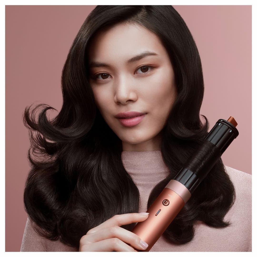 Dyson Airwrap Co-anda2x Multi-Styler & Dryer for Straight + Wavy Hair - Amber Silk & Pink Champagne - Image 7