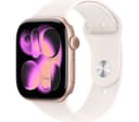 Apple Watch Series 11 GPS 46mm Rose Gold Aluminium Case with Light Blush Sport Band - M/L thumbnail 1