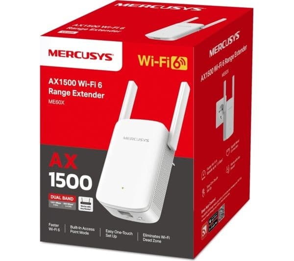 MERCUSYS MR60X AX1500 Dual-Band Wi-Fi 6 Gigabit Router - Image 8