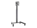 Chief MFCUB Tilting Medium Flat Panel Mobile Cart for 32-65" Displays - Black thumbnail 1