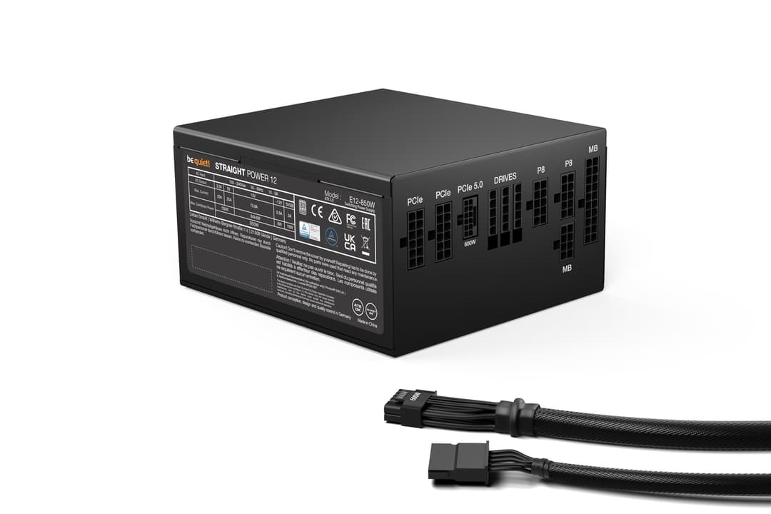 be quiet! Straight Power 12 80 PLUS Platinum ATX PSU - 850W - Image 2