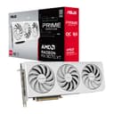 ASUS Prime Radeon RX 9070 XT OC Edition 16GB GDDR6 Graphics Card (PRIME-RX9070XT-O16G-WHITE) - White thumbnail 1