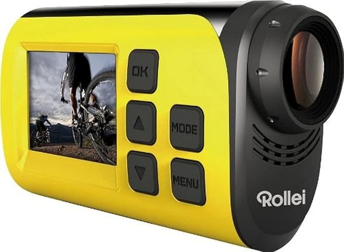 Rollei S-30 WiFi Plus Full HD Action / Helmet Camera with 1.5" TFT Screen - Yellow