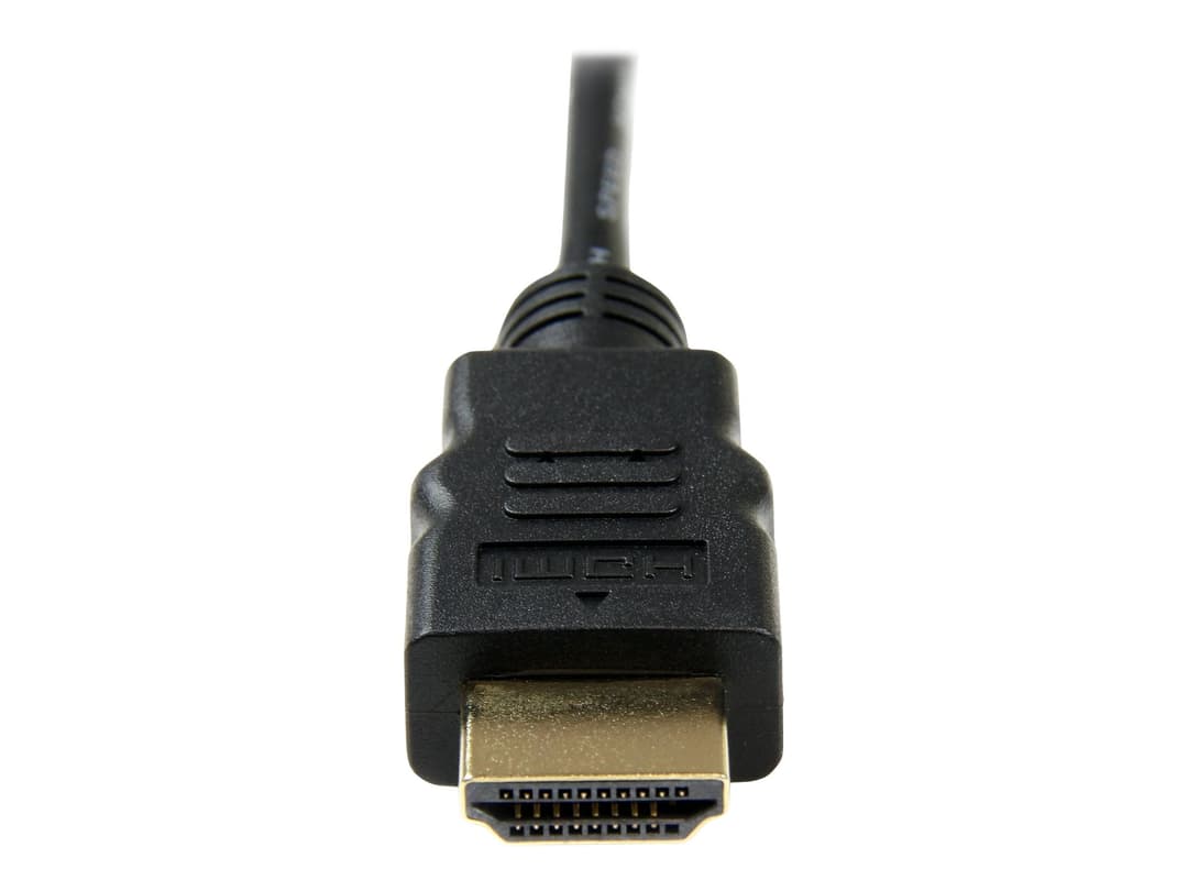 StarTech.com HDADMM2M High Speed HDMI to Micro HDMI Cable with Ethernet 2m - Black - Image 1