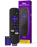 Roku TV Remote Control RCC1R - Black thumbnail 1