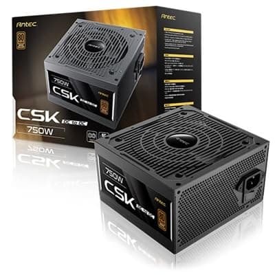 Antec Csk Dc 750W Psu 80+ Bronze Fully Wired 5-Year Warranty - Image 1