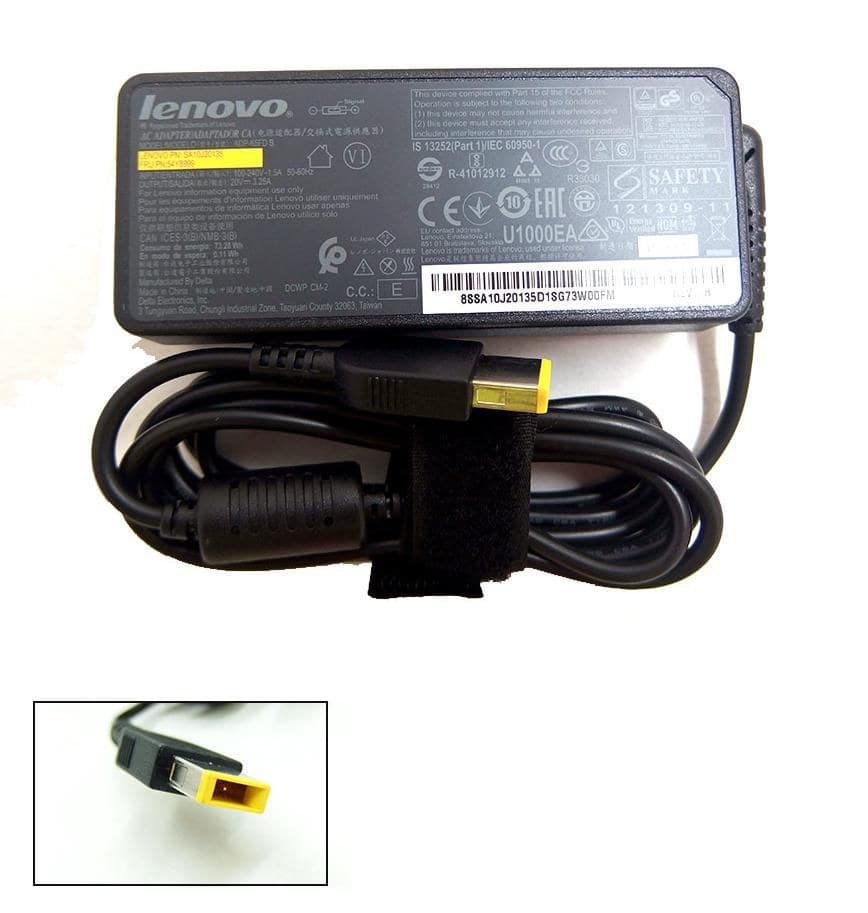 Lenovo 65W AC Adapter 20V 3.25A Slim Tip (54Y8999) - Image 1